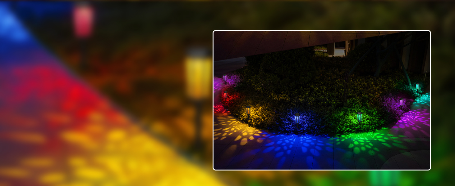 outdoor solar lights for yard