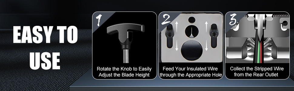 quick strip wire stripper