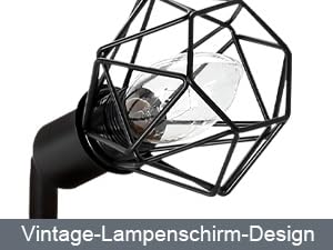 Deckenspots 1 Flammig Schwarz 6-2