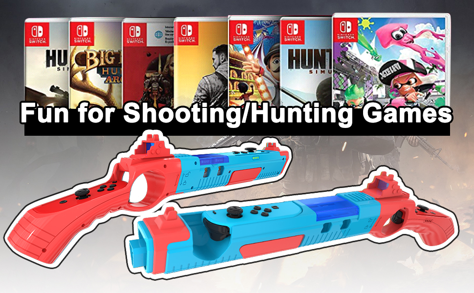 Switch Shooting Controller for Nintendo JoyCon Hunting