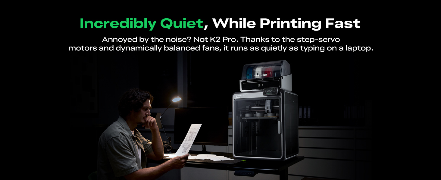K2 Pro Combo 3d Printer Large Build Volume