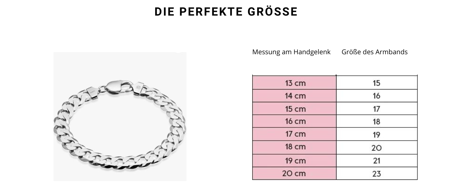 Link chain 925 genuine silver luxury gift fashionable