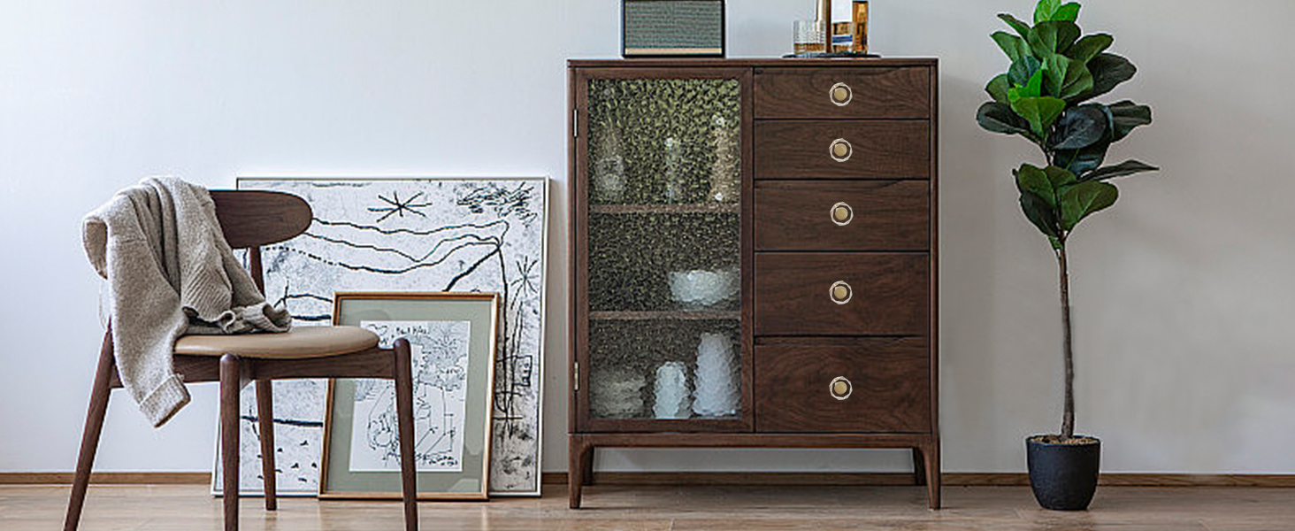 Glass Drawer Knobs 8 Pack Gold Crystal Brushed Pulls