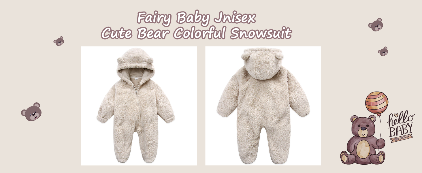 Fairy Baby Baby Snowsuit
