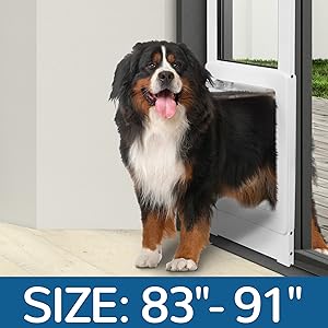 Amazon.com : Elevon Dog Door for Sliding Glass Door, Doggie