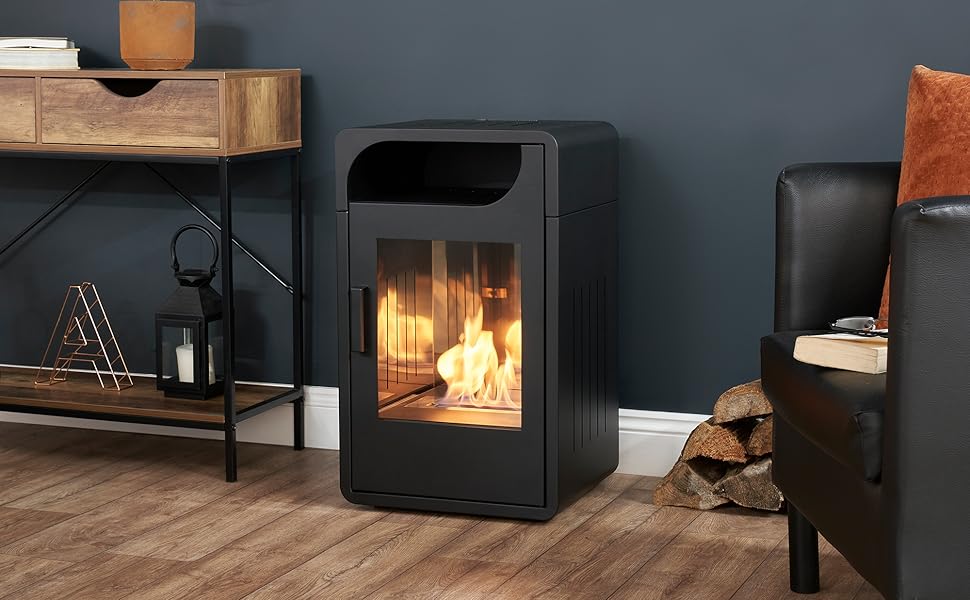 Adam Bellini Bio Ethanol Stove in Black Amazon.co.uk DIY & Tools