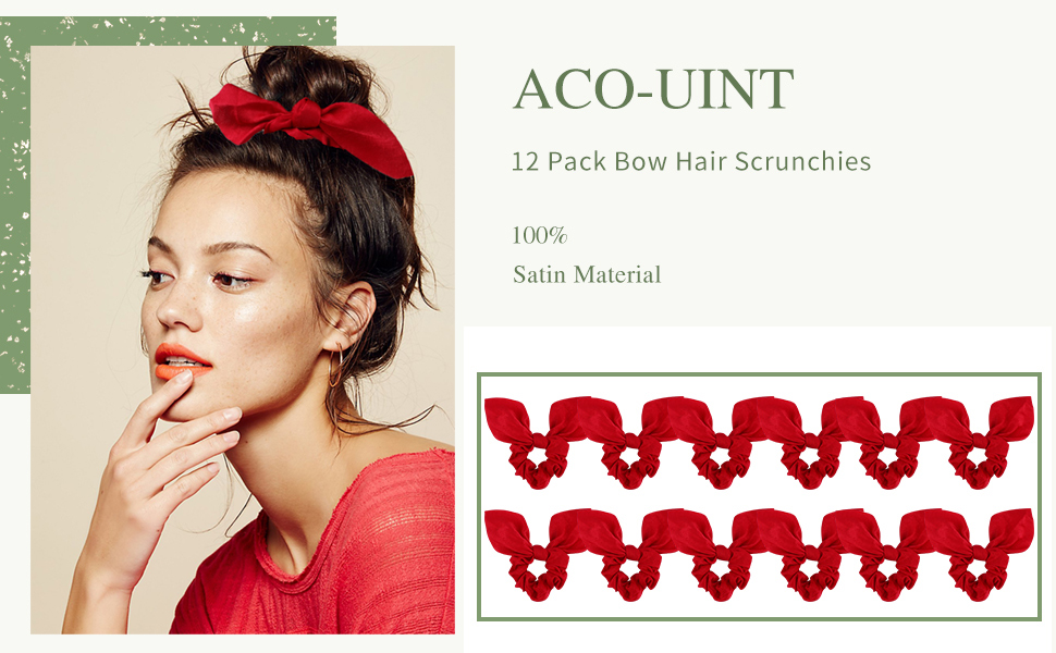 hair scrunchies