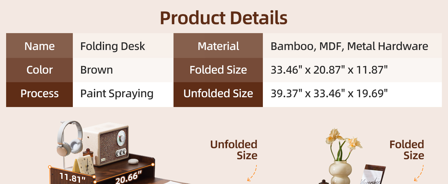 folding desk