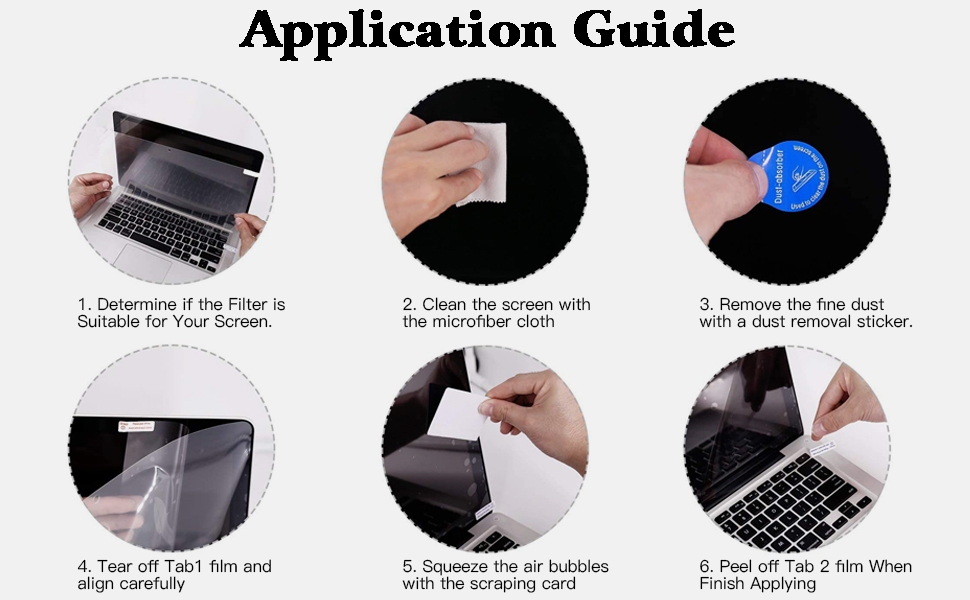 Matte Anti-Glare Blue Light Filter Screen Protector