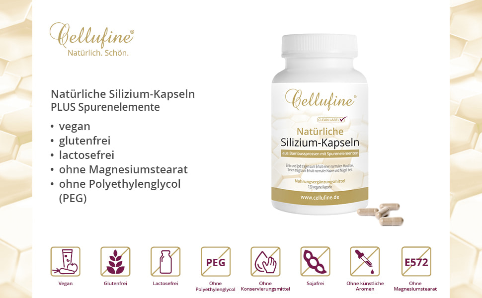 Cellufine Silizium-Kapseln Vorteile