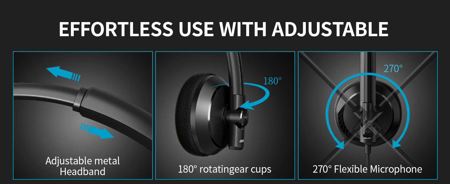 pc headset with mic