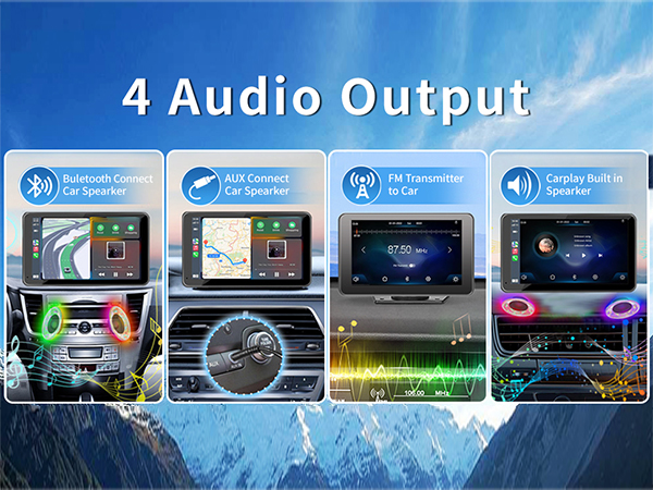 Apple - OHAページ Amazon.com: Portable Carplay Screen for Car, 7