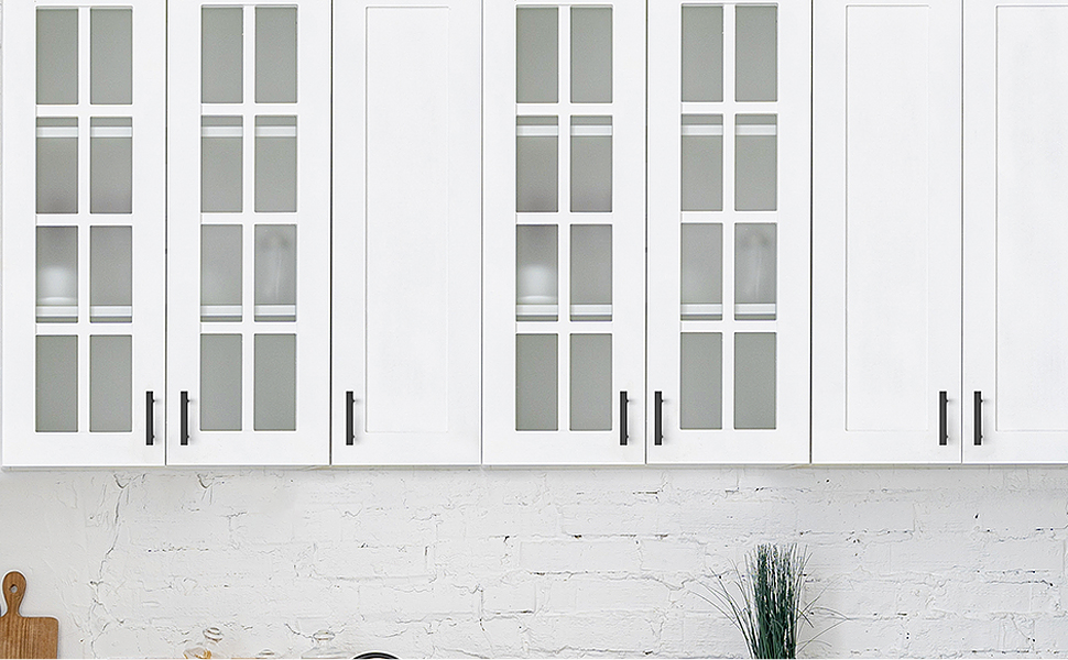 5 Pack Knobs Matte Black Pulls 2 inchHome Expert Kitchen Knobs and