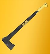 LEXIVON V36s Splitting Axe, 36-Inch Lightweight Fiberglass-Composite Handle & Ergonomic TPR Grip ...