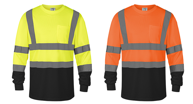 reflective long sleeve shirts for men