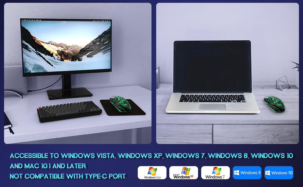 system for wireless gaming mouse