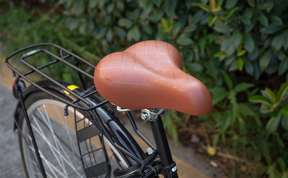 Amazon | CXWXC 自転車 サドル 痛くない 肉厚 ママチャリ 防水