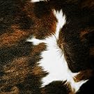 Faux cow rug pattern