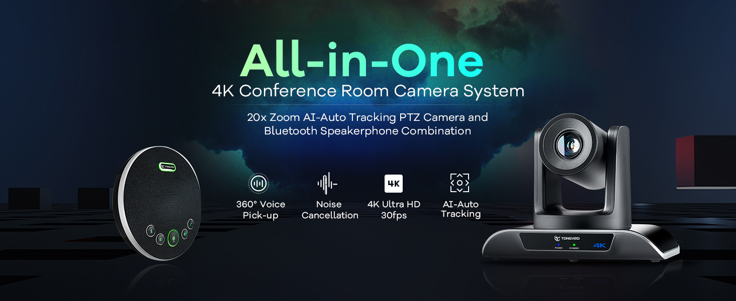 4K Conference Room Camera System