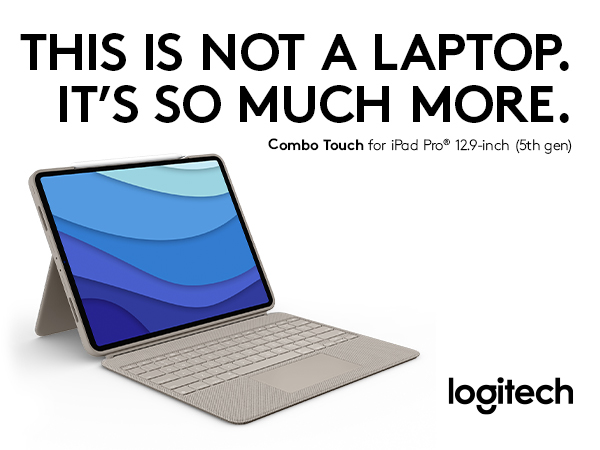 【中古】Logicool COMBO TOUCH iPad Pro 12.9 Logitech Combo Touch iPad Pro 12.9-inch (5th, 6th gen - 2021