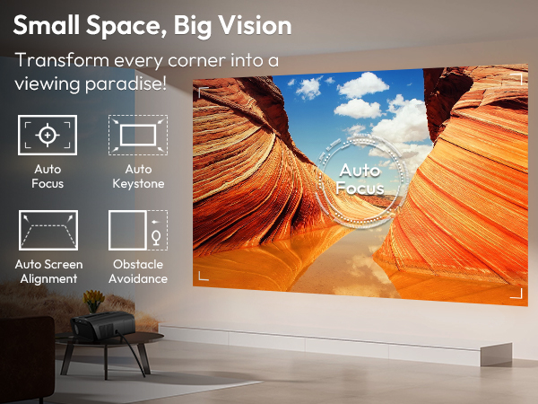 CWEUG プロジェクター Amazon.com: Daytime Projector 4K HDR10+ Ultra HD 1800 ANSI