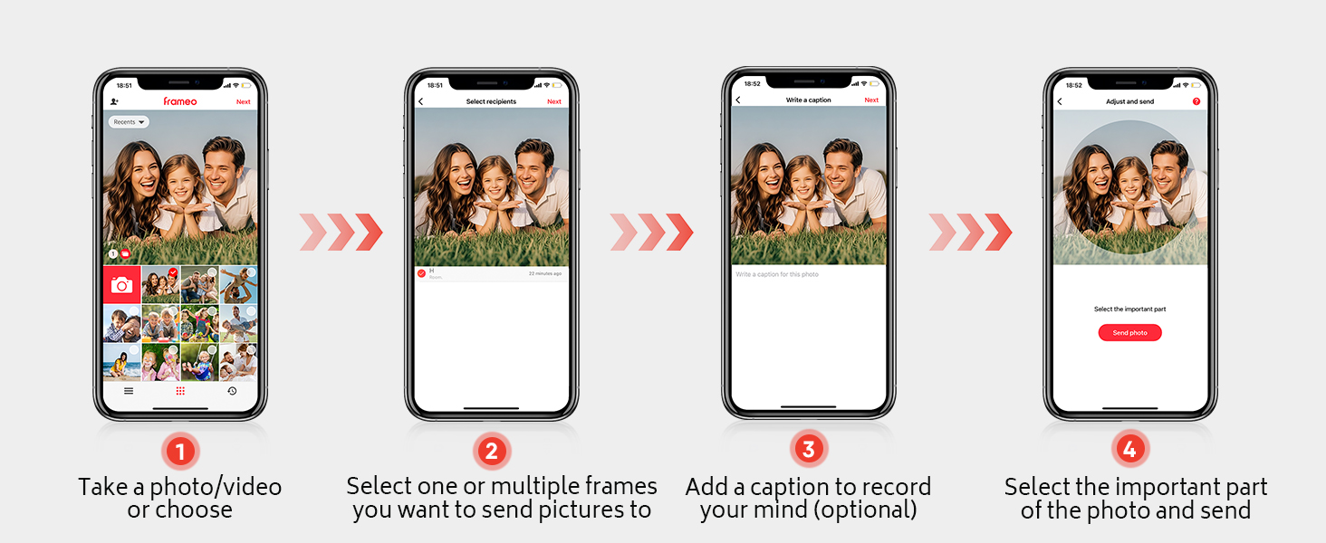 Send Photo/Video via Phone
