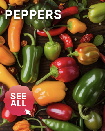 Non Gmo Heirloom Hot Sweet Mild Pepper Garden Seeds for Planting Peppers Seed Packets Cayenne Bell