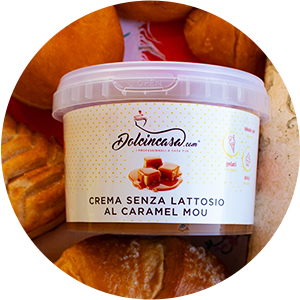 Crème sans lactose caramel