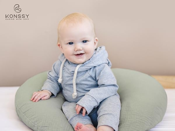 Muslin Nursing Pillow Covers