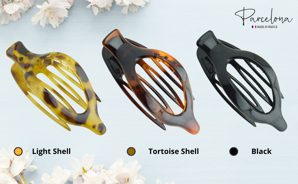 logo beak hair clip