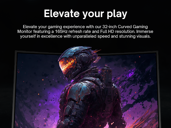 【Kony】Pixio PXC325 Pixio PXC325 32 inch 165Hz Refresh Rate FHD 1080p Resolution