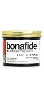 bonafide pomade 907g SUPER HOLD ボナファイド Amazon.com: Bona Fide Pomade Super Hold, 4 oz. | Extra