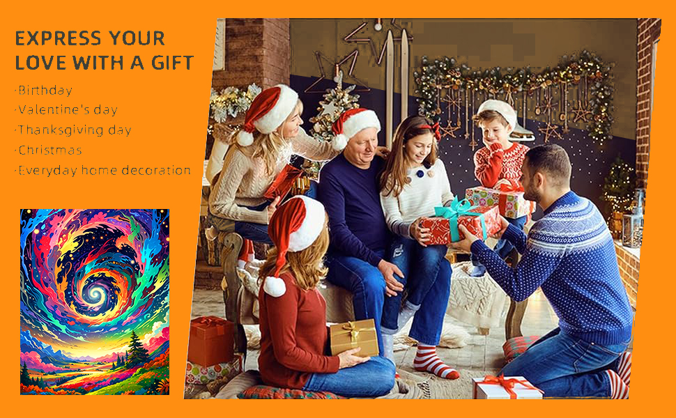 Axquilon Paint by Numbers Kit for Adults Beginner