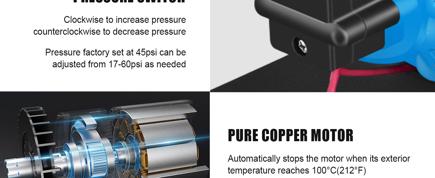 rv water pump accumulator tank