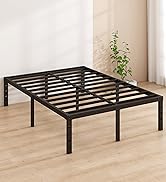 Amazon.com: Kix Nox Twin Size Bed, 14 Inch Metal Bed, No Box