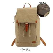 Amazon.co.jp: [キソラ] リュック A4 帆布 キャンバス