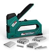 NEU MASTER 6-in-1 Staple Gun, Upholstery Stapler with 4000 Counts Staples, Staple Gun Heavy Duty ...