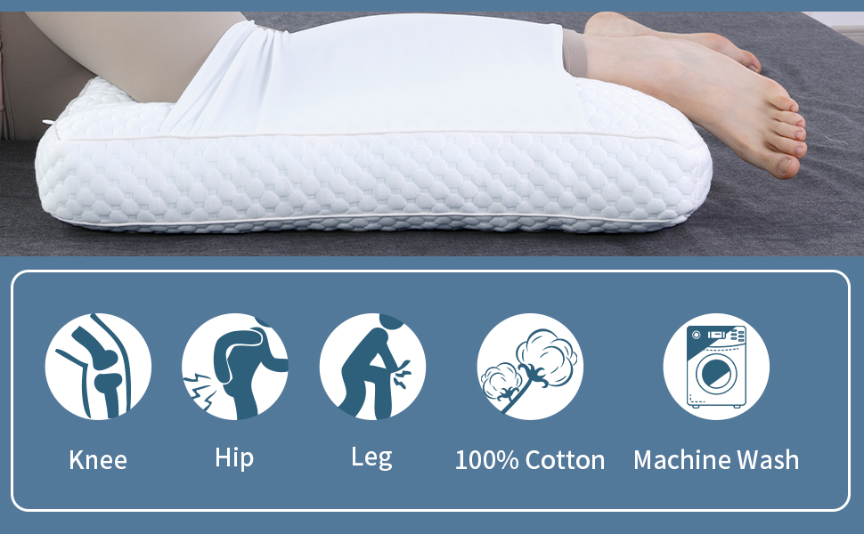 HOMBYS Between Leg Knee Pillow for Side Sleepers and Back Sleepers 78042342 D1a5 4f0b 85aa Cd56e2c2a57a. CR0,0,970,600 PT0 SX970 V1