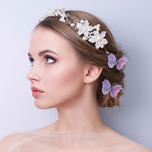 butterfly hair pin