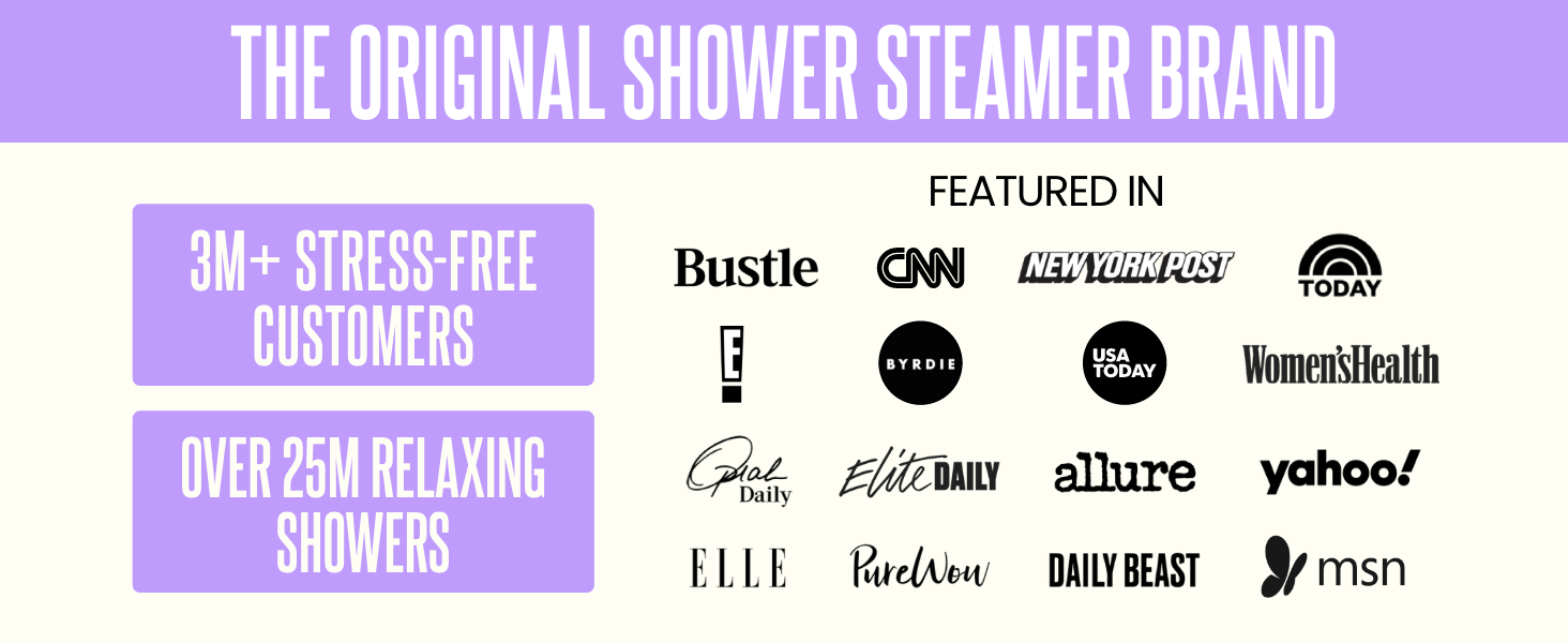 shower steamers