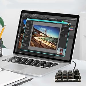 OSU HID Keypad DIY Programmable Keyboard, for Office Game Music Gift