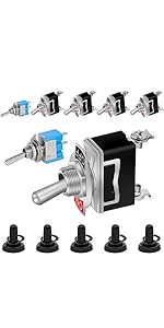 Toggle Switch 12V 2 Pin SPST ON Off