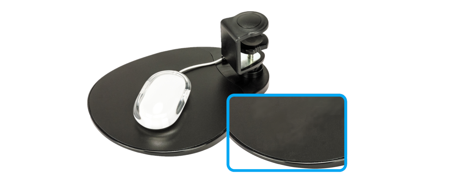 MAX SMART Clamp on Mouse Platform, Clip on Mouse Pad