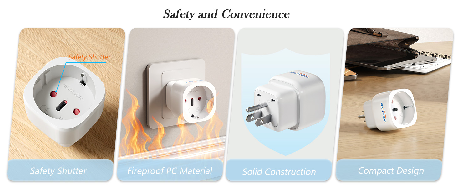 Adaptateur Prise Canada