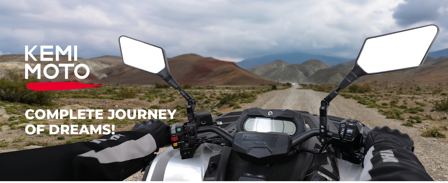 KEMIMOTO ATV Mirrors