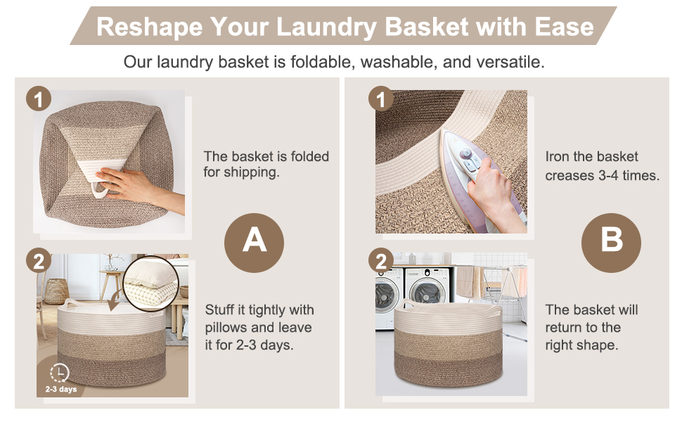 Woven Baskets for Storage