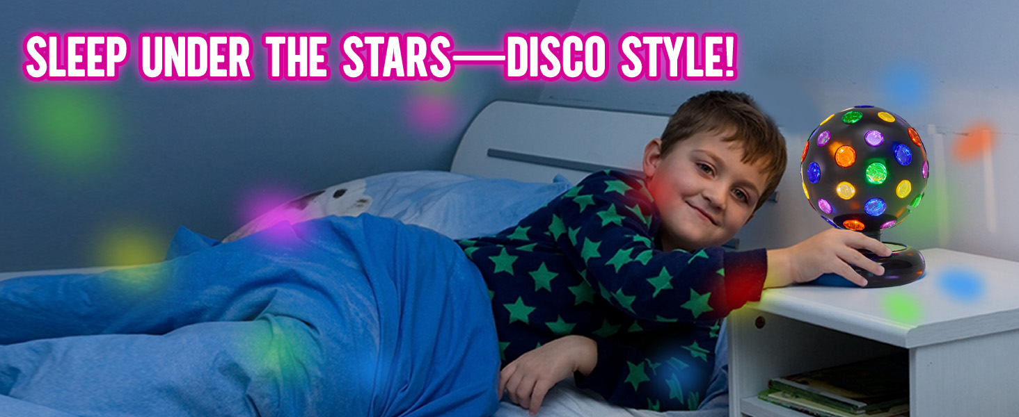 Playbees Disco Led Ball sleep under the stars disco style