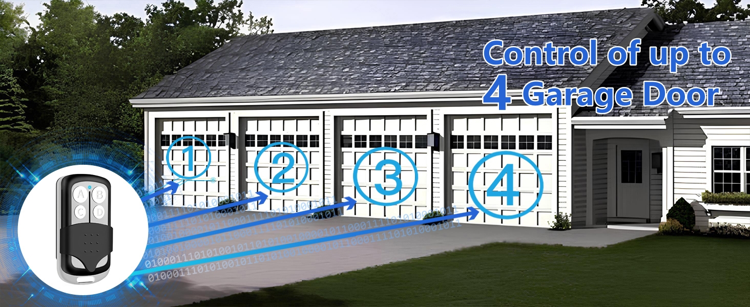 3 for Universal Garage Door Opener Remote for Liftmaster