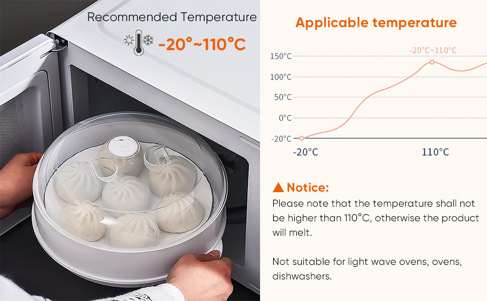 WANGYZJ Microwave Steamer Plastic Vegetable Steamer