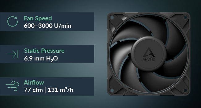 Amazon.com: ARCTIC P12 Pro PST - 5 Pack - Powerful Premium